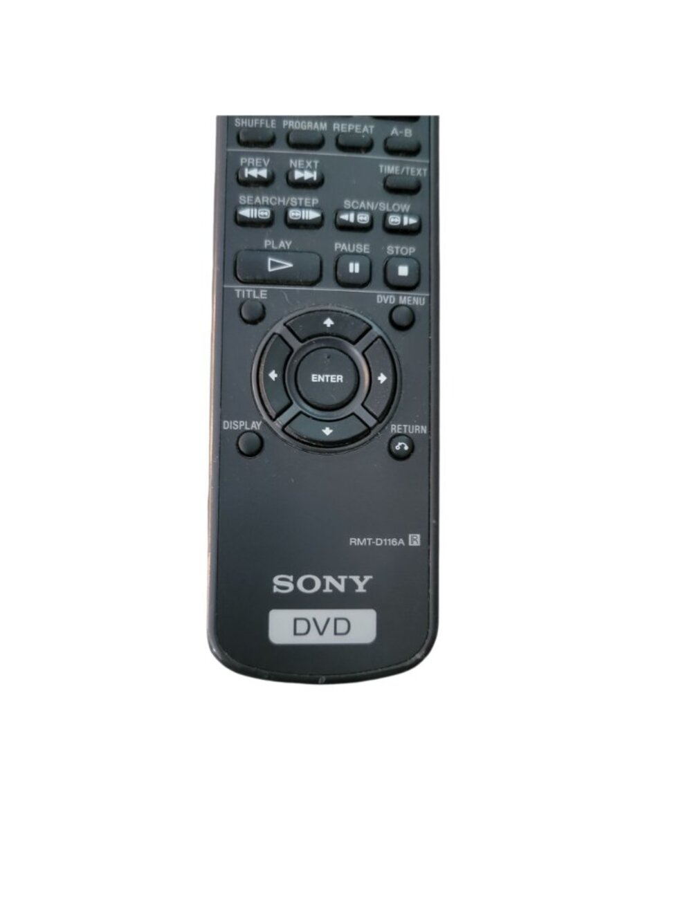 Genuine Sony DVD Remote Control RMT-D116A Tested and Works - Picture 3 of 3